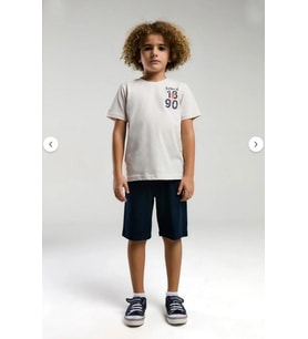 Aykidsclup U.S. Polo Assn Erkek Çocuk Bermuda Takım 2054-
