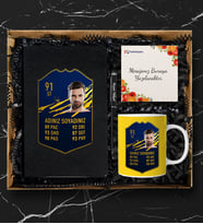Kişiye Özel Fut Kart Defter Kalem Kupa Hediye Seti