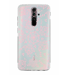Xiaomi Redmi Note 8 Pro  Kamera Korumalı Kapak Nostalji Desen Tasarımlı Şeffaf  Kılıf