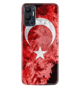 Infınix Hot 12 Kılıf Resimli Desenli Baskılı Silikon Şanlı Türk Bayrağı 3 1395