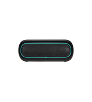 40W Ultra Bas Stereo Bluetooth Hoparlör Premium Tasarım RGB Işıklı Taşınabilir Ses Sistemi (Siyah)