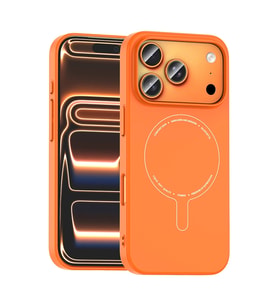 Apple iPhone 18 Pro Max Kılıf M-Safe Şarj Özellikli Kamera Korumalı Zore Elio Sert PC Kapak