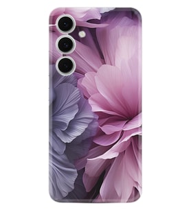Samsung Galaxy A16 Kılıf Boutique Baskılı Resimli Çiçek Mor Pcode -028