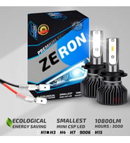 ZERON Premium Series H3 Led Xenon Şimşek Etkili Led Xenon Led Ampul