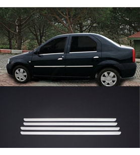 Dacia Logan Cam Çıtası Kromu Nikelaj