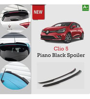 Renault Clio 5 Bagaj Üstü Spoiler Piano Black 2020 Sonrası