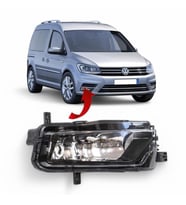 Vw Caddy Sağ Sis Farı Viraj Destekli 2016-2020 2K5941662-7