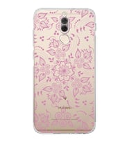Huawei Mate 10 Lite  Kamera korumalı Kapak Nostalji Desen Tasarımlı  Şeffaf Kılıf