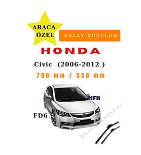 Honda Civic  (2006-2012 FD6) Araca Özel Sİlecek