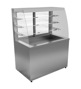 Öztiryakiler Etd-25n10 Self Servis Nötr Teşhir Dolabı, 100x75x160 Cm