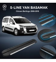 Citroen Berlingo  S-Line Premium Krom Yan Basamak   2008-2018