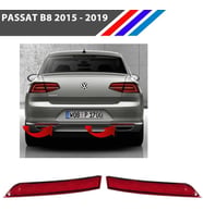 Passat B8 Sedan Arka Tampon Reflektörü Sağ Sol İç Kısım Takım