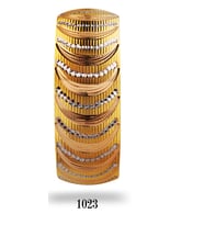 22 Ayar Şarnel 40 gr Mega Bilezik - BLK1023 (Çok Renkli)