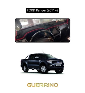 FORD Ranger (2011+) ;TORPİDO KORUMA HALISI SİYAH KENAR