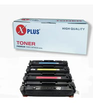 XPlus®  Hp 415A Çipli (W2030A) M454/M479 Uyumlu 4 Renk Muadil Toner Seti 2400 Sayfa (Çok Renkli)