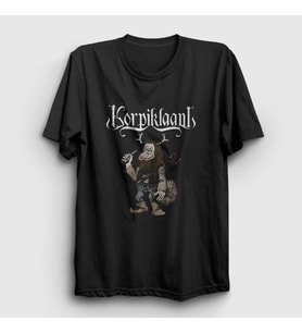 Presmono Unisex Siyah Boozer Korpiklaani T-Shirt 161526tt