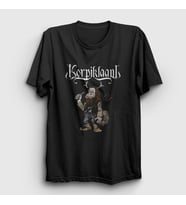 Presmono Unisex Siyah Boozer Korpiklaani T-Shirt 161526tt