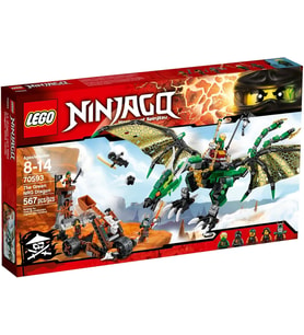 Lego 70593 Ninjago Yeşil NRG Ejderhası
