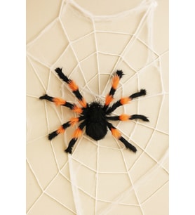 Halloween Örümcek Figür 50 Cm Siyah-Turuncu