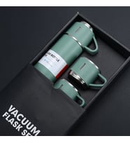 Paslanmaz Çelik Bardaklı Termos Seti 500 ML