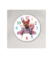 bilge Tasarım çocuk odası Duvar Saati 30 x 30 CM (Karışık)
