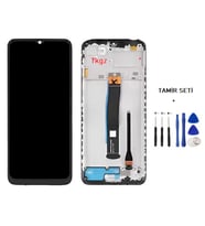 Tkgz - Xiaomi POCO C40 Uyumlu Lcd Ekran Dokunmatik Servis ÇITALI + TAMİR SETİ