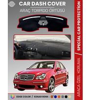 MERCEDES C CLASS W203 (2000-2007) Torpido Örtüsü Premium Kalite Torpido Koruma Özel Kesim UV Koruma