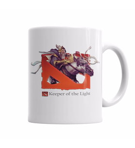 Keeper of The Light  Dota 2 Kupa Bardak Porselen