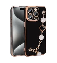 Apple iPhone 15 Pro Max Kılıf El Tutamaçlı Kamera Korumalı Zore Taka Silikon Kapak