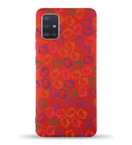 Samsung Galaxy M31s Uyumlu Lansman Kılıf Hello Kitty Tasarımlı İçi Kadife Kapak-Kırmızı (Şeffaf)