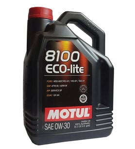 MOTUL 8100 ECO-LITE 0W30 5 LT