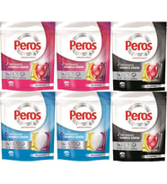 Peros Pratik Matik Çamaşır Deterjanı Kapsülü - Tableti 156 Adet (6PK*26) (Karma Set)
