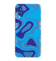 Samsung Galaxy A70  Kamera Korumalı  Kapak Renkli Desen Tasarımlı  Şeffaf Kılıf