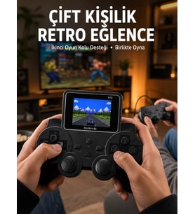 520 Klasik Oyunlu Mini El Konsolu Taşınabilir Oyun Cihazı