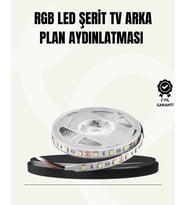 Tv Arkası Led Şerit Işık Otomatik Açma Kapama Özellikli 2mt