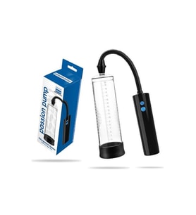 Passion Pump 22 cm USB Şarjlı Güçlü Emişli Penis Vakum Pompası