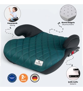 Lorelli Sirius New Isofix Oto Koltuğu Yükseltici - Yeşil (Standart)
