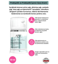 Probiyotik ve Prebiyotik Gece Kremi - 50ml