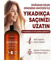 Policlear Dermatin Gingseng Şampuan 3 Adet