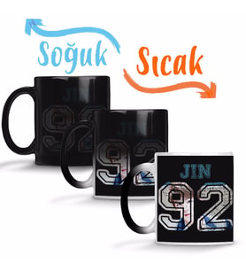 Bts Jin 009 Sihirli Kupa Bardak Porselen