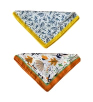 2 Li %100 Pamuklu Bandana Seti Özel Desen Bandana Fular Çanta Aksesuarı Bandana 45x50 Cm