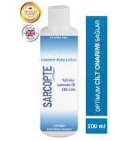 Sarcopte Urederm Onarıcı ve Yatıştırıcı Bakım Kremi (Yoğun Nemlendirici) 200 ml