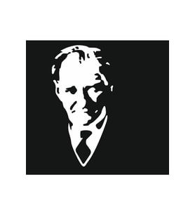 Atatürk Portre Sticker 15*30 Cm