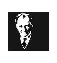Atatürk Portre Sticker 15*30 Cm
