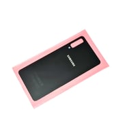 Tkgz Samsung Galaxy A7 A750 Arka Pil Batarya Kapağı (CAM) SİYAH