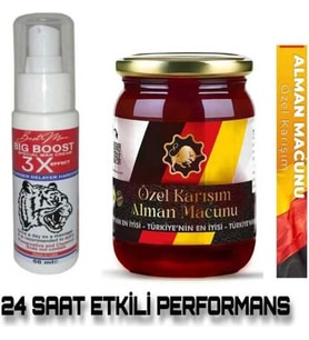 Big Boost 3X Effect Delayer Hardener Cream Macunu 240 Gr