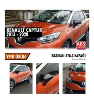 Renault Captur Yarasa Ayna Kapağı Batman Parlak Siyah Piano Black