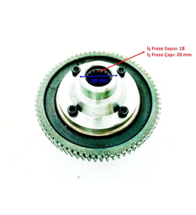 E-YÜKARABASIDİFRANSİYELDİŞLİSETİ18-30-714 KOMPLE