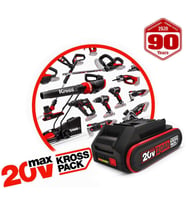 KAC20 20Volt Li-ion KrossPack Akü Şarj Cihazı