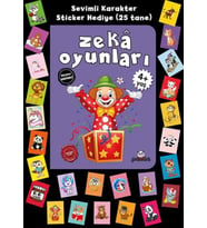 Stickerlı 4+ Yaş Zekâ Oyunları